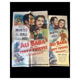 VTG Ali Baba & The Forty Thieves movie posters