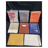 Box of collection of vintage aviation manuals