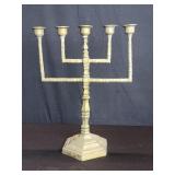 Vintage Chinese brass candelabra