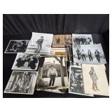 Group of vintage lithographs, photo prints,