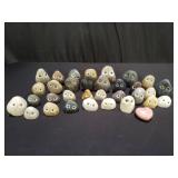 Collection of stone decoration