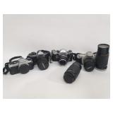 35mm cameras and lenses ï¿½ Nikon, Pentax,