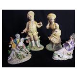 Collection of porcelain figurines