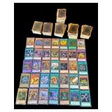 Large lot of Yu-Gi-oh trading cards