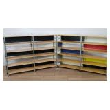 Pair of Modernica shelving units