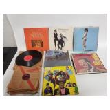 Collection of LP records