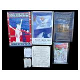 Signed Music For UNICEF poster and others