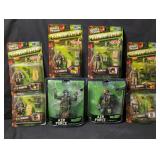 Collection of military action figures