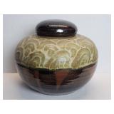 Signed Mid century vessel