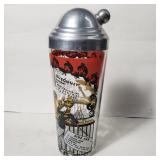 Vintage Hazel Atlas Ragtime cocktail shaker