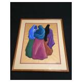 Miguel Condé watercolor & gouache painting