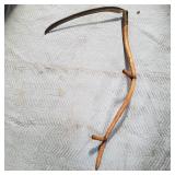 Antique hay scythe