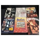 Group of six hardcover coffee table books
