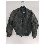 Vintage military style bomber jacket