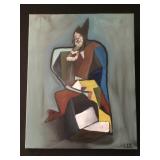 Oil painting on canvas