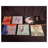 Collection of vintage 78 records