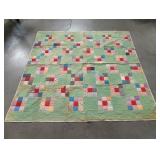 Vintage patchwork quilt