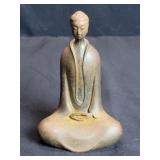 Cast iron Buddha figure