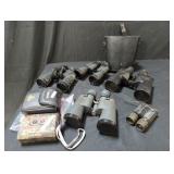 Collection of binoculars