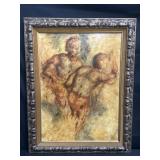 Signed Bruce Xavier Balfour Biographical Sketch