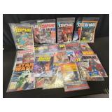 Collection of vintage "Star Wars", "Starlog"