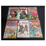 Group of Vintage comic books, Marvel, DC, Gold