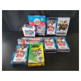 Collection of baseball card tops