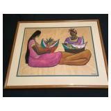 Miguel Condé watercolor & gouache painting