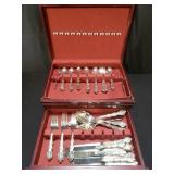 International silverplate flatware set