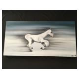 Oil painting on canvas