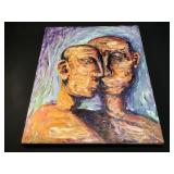 Oil painting on canvas