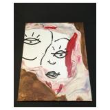 Oil painting on canvas