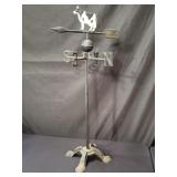 Vintage cast iron weathervane