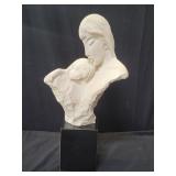 Austin Prop Inc. 1984 ceramic sculpture on a