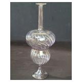 Vintage Italian hand blown glass vase