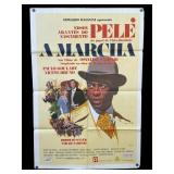Rare vintage 1972 Pelé movie poster