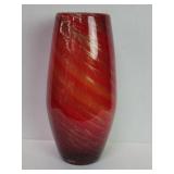 Hand blown art glass vase