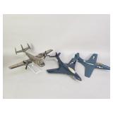 F-T models and OV-1 Mohawk plastic models