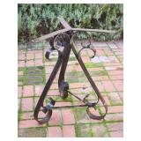 Antique cast iron outdoor table base