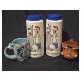 Lot of 4 collectible cups