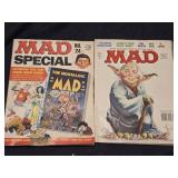 Vintage 1977 and 1981 MAD magazines