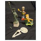 Lot of 4 collectible toys