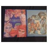 Lot of 2 elfquest collectibles portraits and