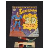 Vintage 1953 three-dimension adventures Superman