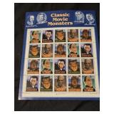 Vintage 1996 classic movie monsters