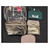 Lot of make up bags and purse