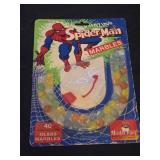 Vintage 1979 the amazing Spiderman marbles
