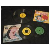 Lot of 5 Disney LP vinyls