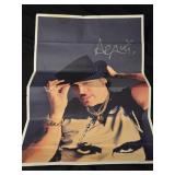 Adam Ant signed poster