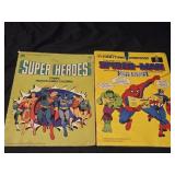 Lot of 2 Vintage Super Heros books